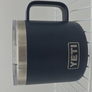 Yeti 14oz Stackable Mug With Durasip Ceramic Lining In Navy ***TVA*** BRANDED